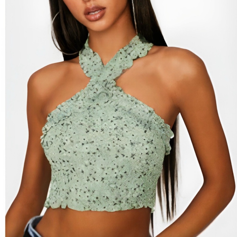 Dolls Kill Floral Crop Top